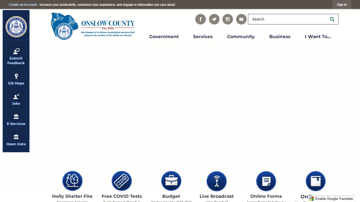Onslow County, NC | Official Website